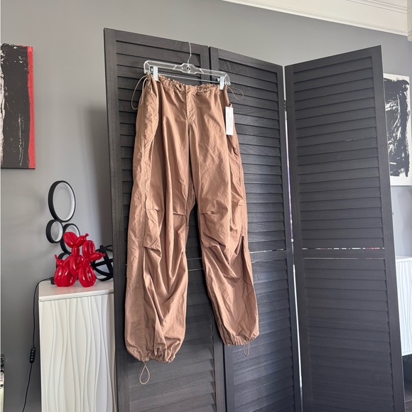 Urban Outfitters Tan Wide Leg Pants - Picture 3 of 6